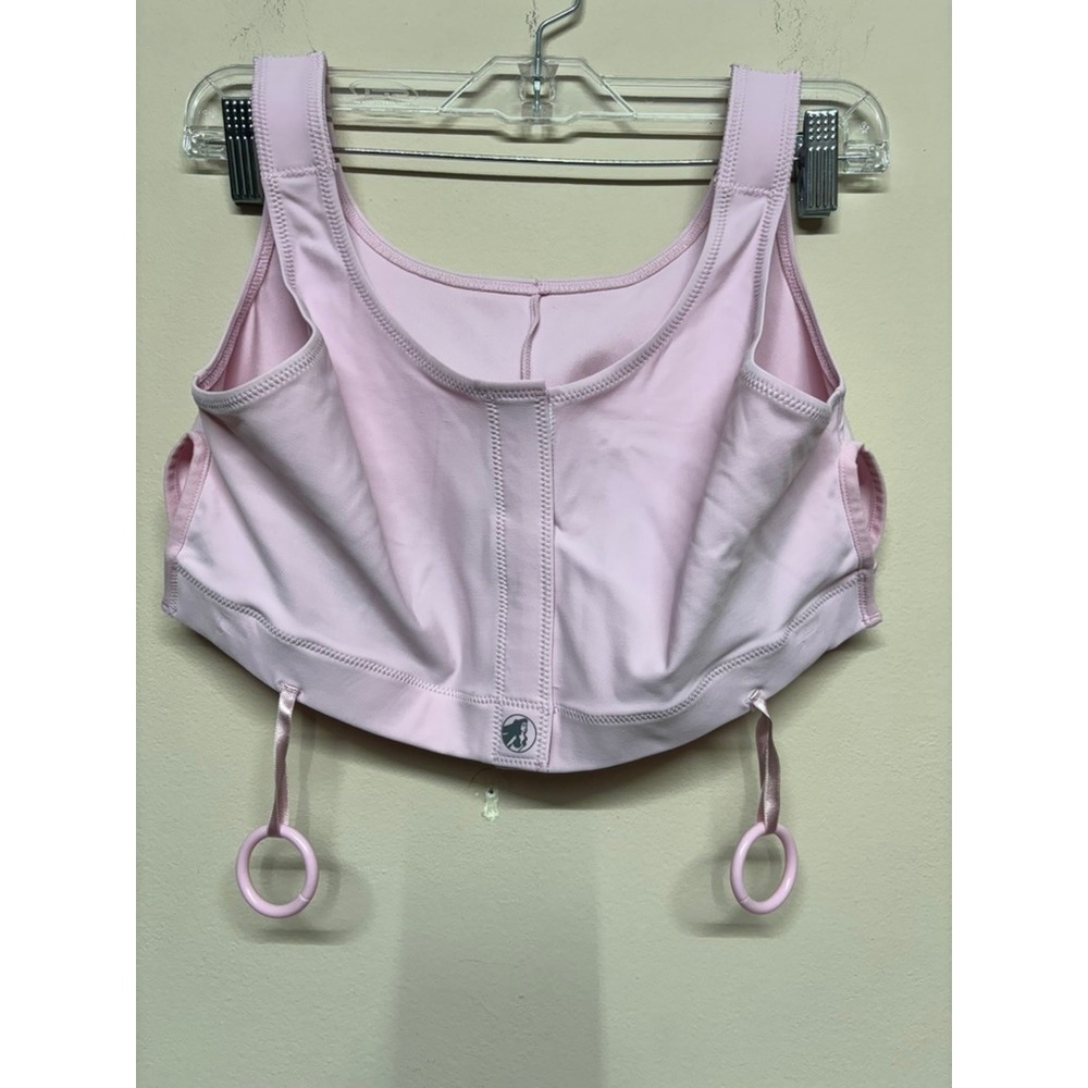 Masthead Post‎ Surgical Mastectomy Bra L Drain Ring Compression Recovery Pink